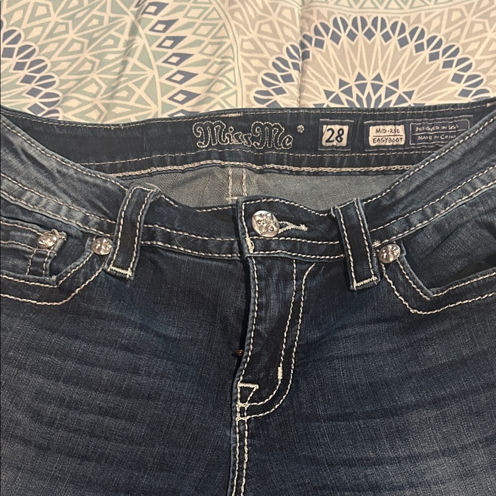 Miss Me Dark Blue Women's Jeans